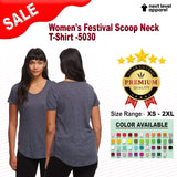 Next Level® Women's Festival Scoop Neck T-Shirt