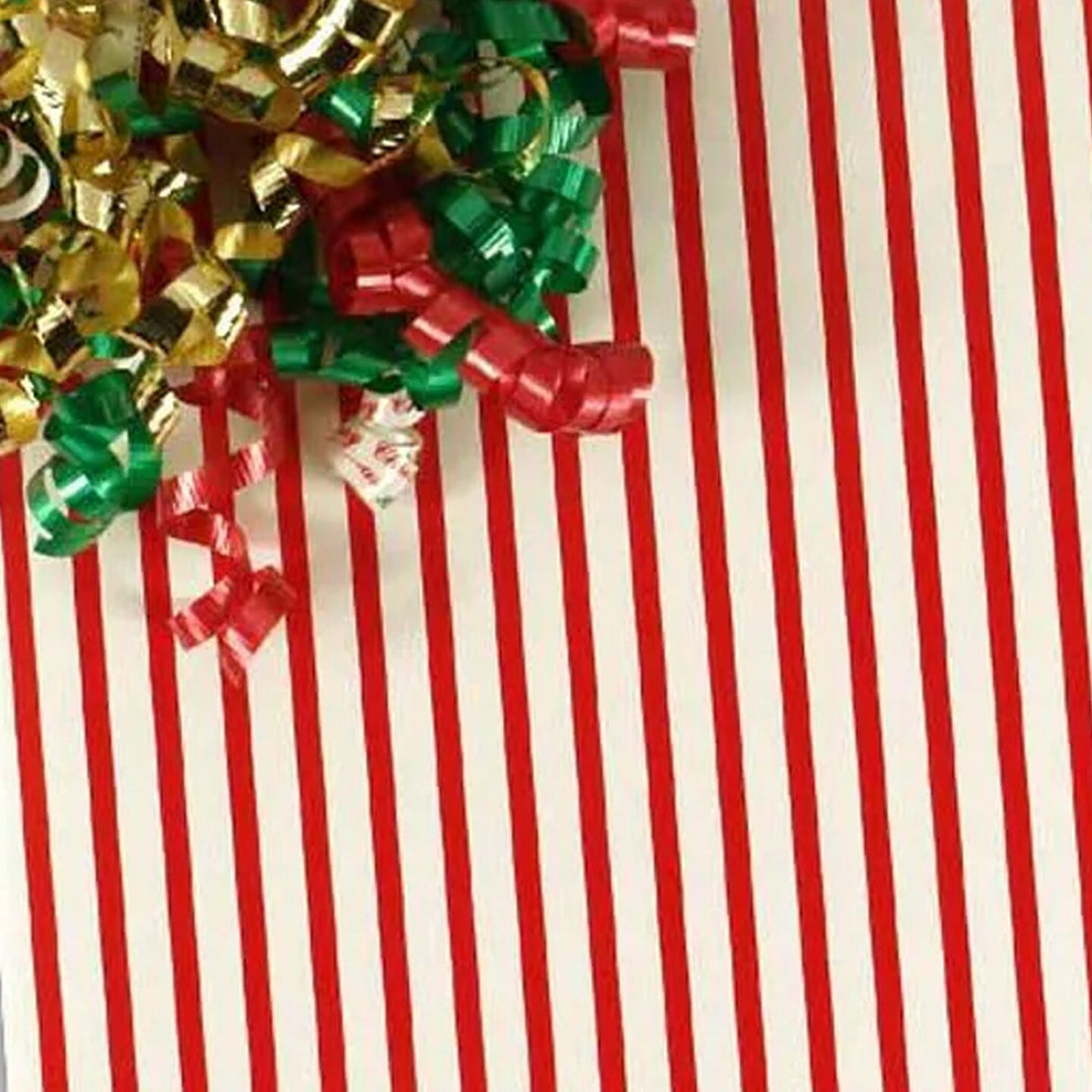 24"x 833'' Striped Wrapping Papers to Elevate Your Christmas Gifts