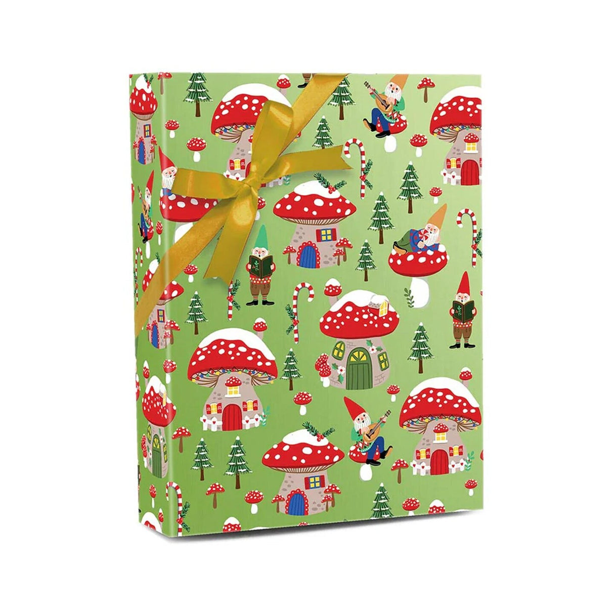 Christmas Gnomes Wrapping Paper 24'' x833'