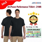 JERZEES® Dri Power Crewneck Short Sleeve Performance Polyester T-Shirt