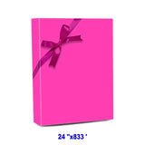 Vibrant Solid Wrapping Paper 24" x 833' for Eye-Catching Presents
