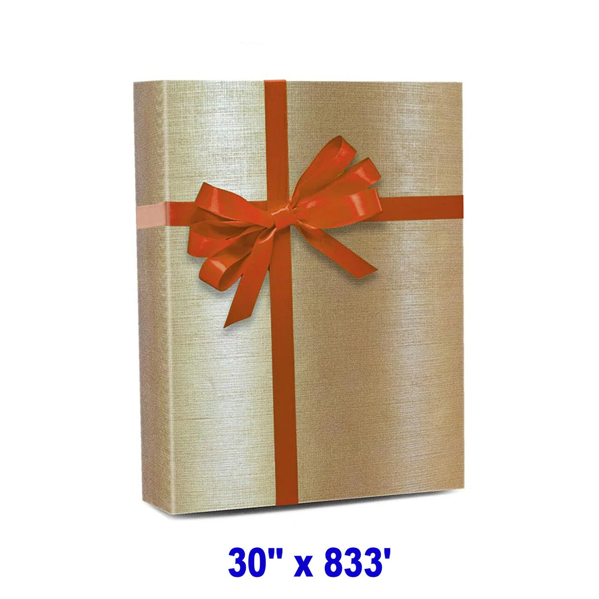 Gorgeous Solid Gift Wrap 30" x 833' 60 lbs for Show-Stopping Packages