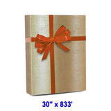 Gorgeous Solid Gift Wrap 30" x 833' 60 lbs for Show-Stopping Packages