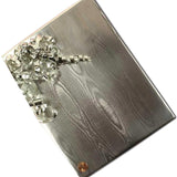 Silver Watercolor Embossed Metallic Wrapping Paper 30" x 833" Jumbo Roll