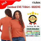 Tultex® Combed CVC Crewneck Short Sleeve T-Shirt