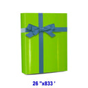 Vibrant Solid Gift Wrap 26" x 833' 60 lbs for Eye-Catching Presents