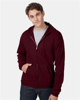 Hanes® Ecosmart Full Zip Mens Hooded Sweatshirt