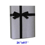 Premium Solid Color Wrapping Paper 24" x 417' Roll 55 lb for Retail & Gift Use