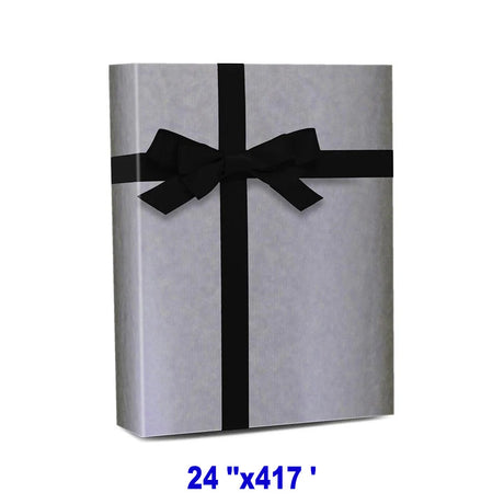 Premium Solid Color Wrapping Paper 24" x 417' Roll 55 lb for Retail & Gift Use