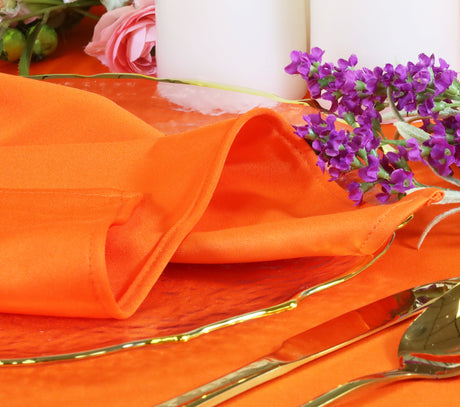 Square Scuba Table Overlay 72x72 Orange