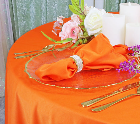 Square Scuba Table Overlay 72x72 Orange
