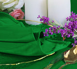 Square Scuba Table Overlay 72x72 Emerald Green