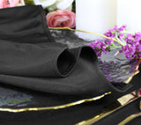 Scuba Backdrop Curtain Drape Panel 10ft x 10ft Black