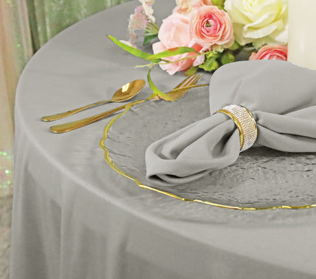 Square Scuba Table Overlay 72x72 Silver