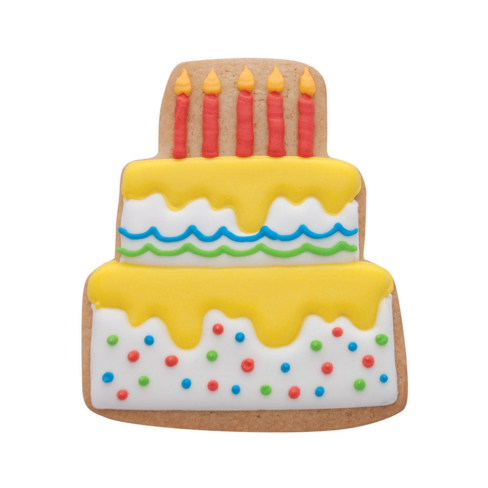 Ann Clark Wedding Cake Cookie Cutter, 3 3/4" x 3 1/4"