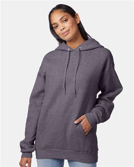 Hanes® ইকোস্মার্ট লং স্লিভ হুডেড সোয়েটশার্ট