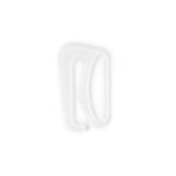Dritz Swim Suit Bra G-Hooks - 0.75" Clear - 2pc