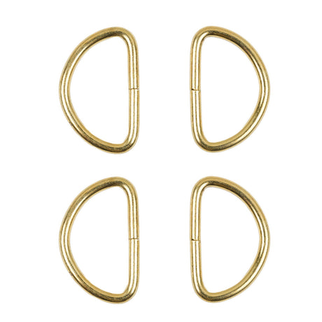 Dritz 4pc Gold D-Rings - 1"