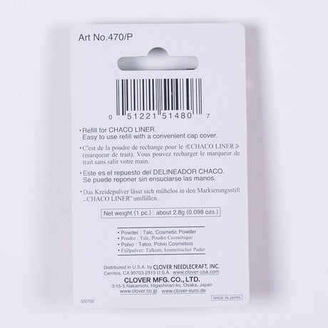 Clover Chaco Liner Refill - Pink