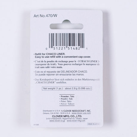Clover Chaco Liner Refill - White