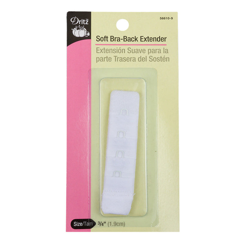 Dritz White Bra Extender - 0.75"