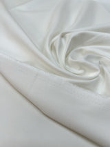 Cotton White Gabardine Fabric