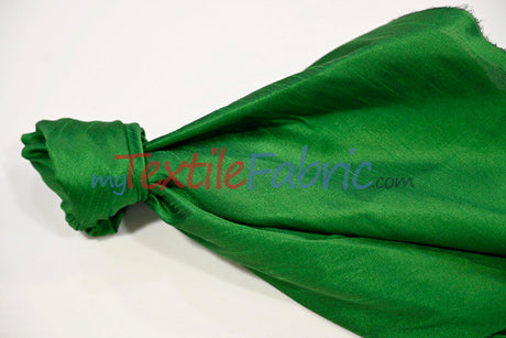 Faux Silk Polyester Dupioni Fabric - Solid Texture, 54" Width, Multiple Colors (Yards, Bolts, Sample Swatch)