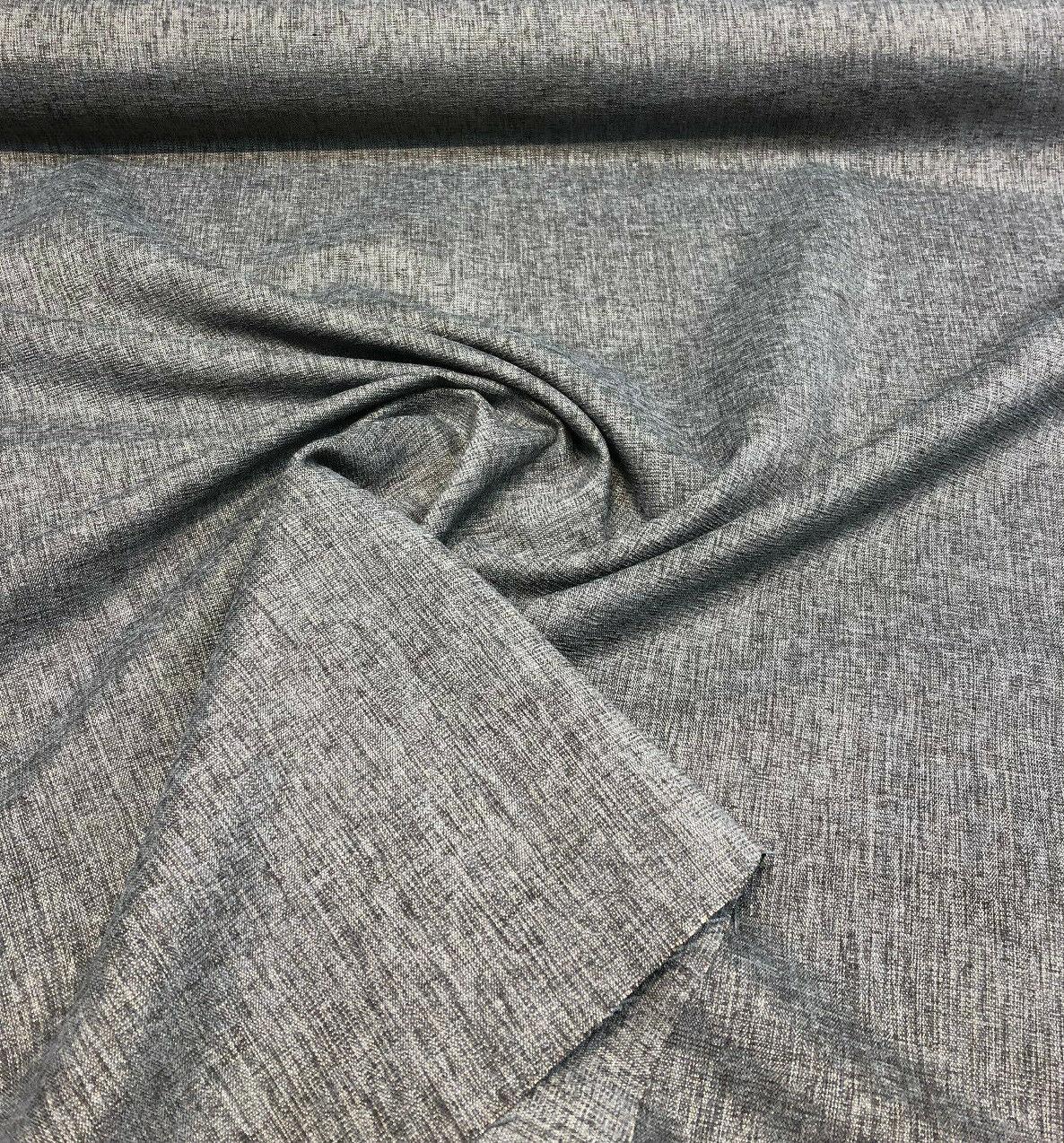 Entourage Wolf Shabby Grained Woven Upholstery Fabric - Gray, Green, Gold Basketweave, 56" Width (By The Yard)