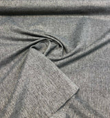 Entourage Wolf Shabby Grained Woven Upholstery Fabric - Gray, Green, Gold Basketweave, 56" Width (By The Yard)