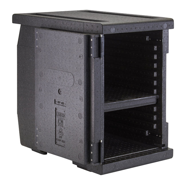 Cambro EPP400110 GoBox Insulated Plastic Front-Loader Food Pan Carrier