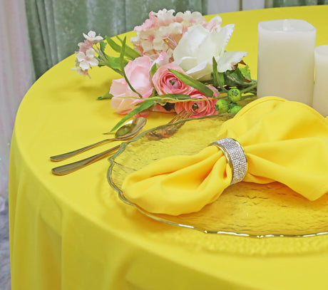 Square Scuba Table Overlay 72x72 Canary Yellow