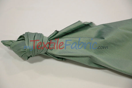 Faux Silk Polyester Dupioni Fabric - Solid Texture, 54" Width, Multiple Colors (Yards, Bolts, Sample Swatch)