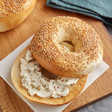 Original Bagel 4.5 oz. New York Style Sesame Seed Bagel - 75/Case
