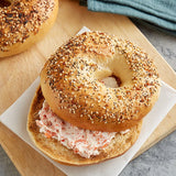 Original Bagel 4.5 oz. New York Style Everything Bagel - 75/Case