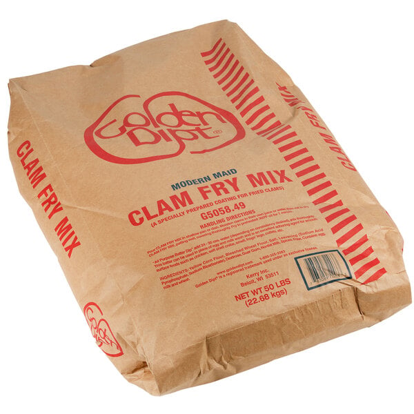 Golden Dipt Modern Maid 50 lb. New England Style Clam Fry Breader Mix