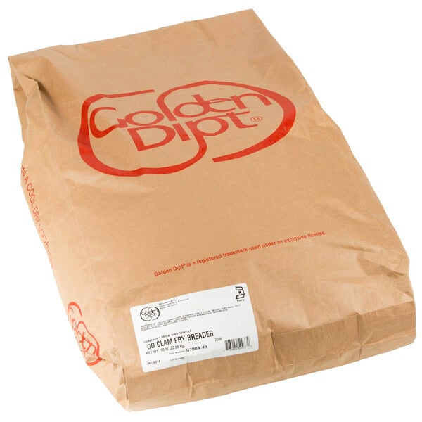 Golden Dipt 50 lb. Clam Fry Breader Mix