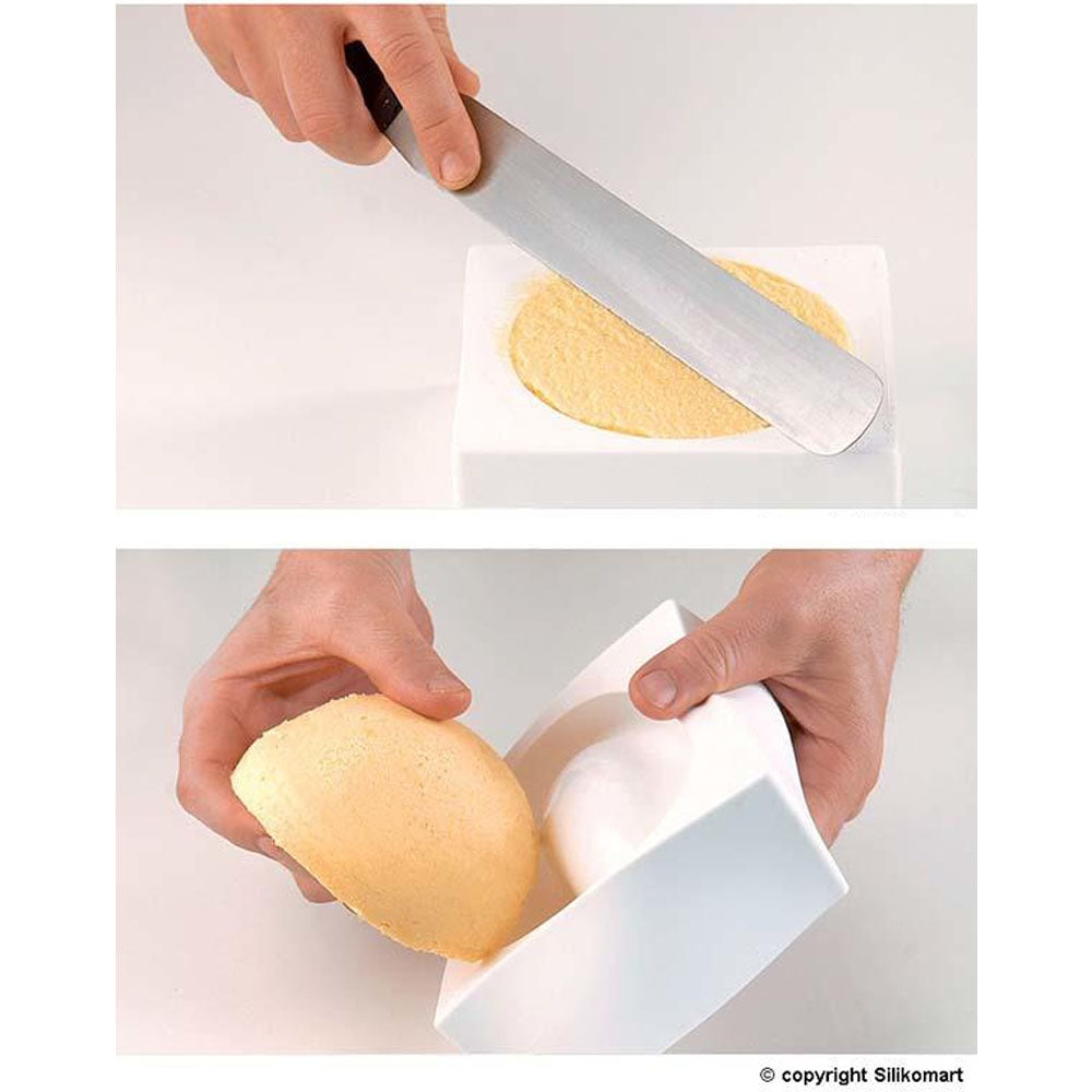 Silikomart Silicone Hemisphere Freezing and Baking Mold, 6-1/4" Diameter