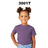 BELLA + CANVAS® Toddler Jersey Crew Neck Shot Sleeve T-Shirt