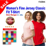 Tultex® Women's Fine Jersey Classic Fit Short Sleeve T-Shirt