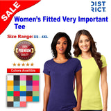District® Women's Fitted Crewneck Short Sleeve T-Shirt