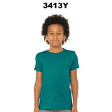 BELLA + CANVAS® Slim Fit Youth Crewneck Short Sleeve Tee
