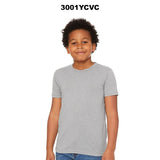 BELLA + CANVAS® Youth CVC Jersey Crew Neck Short sleeve Tee - 3001YCVC