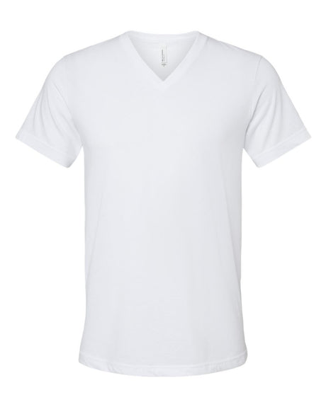 BELLA + CANVAS® Heather CVC Short Sleeve V-Neck Tee