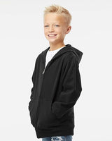 JERZEES® NuBlend Youth Full-Zip Hooded Sweatshirt