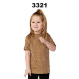 RADYAN® Toddler Fine Crewneck Short Sleeve Jersey Tee - 3321