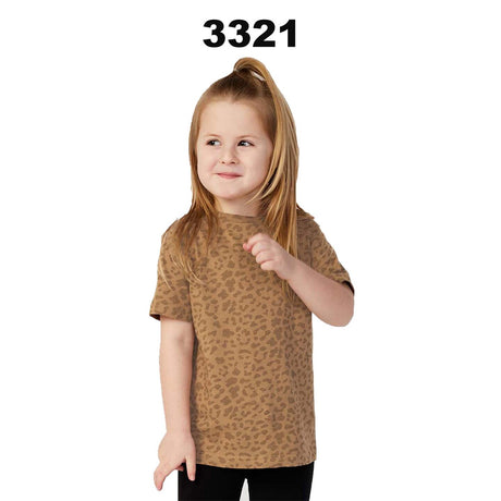 Rabbit Skins® Toddler Fine Crewneck Short Sleeve Jersey Tee - 3321