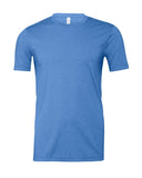 BELLA + CANVAS® Short Sleeve CVC Jersey T-Shirt Unisex Crew Neck, Soft Cotton Blend