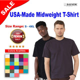 Bayside® USA-Made Midweight T-Shirt