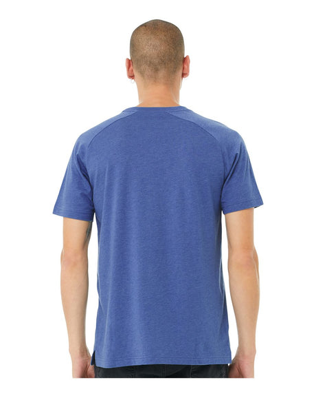 BELLA+CANVAS Heather CVC Raglan Tee