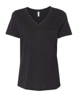 BELLA + CANVAS® Women's Relaxed Heather CVC V-Neck Short Sleeve T-Shirt - 6405CVC